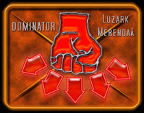 Dominator Luzark Merendaà  (Name Badge) by Elmar Dickhoven