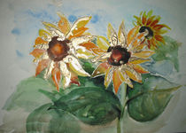 Galaxy Sonnenblumen von Dorothea "Elia" Piper