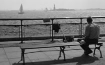 New York City - Der Angler by Doris Krüger