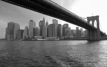 New York City - Brooklyn Bridge von Doris Krüger