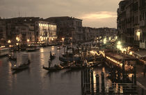Venedig Canal Grande Abendstimmung by Doris Krüger