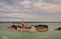 Blick auf San Giorgio Maggiore in Venedig by Doris Krüger