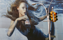 New York City - Werbung für Evian by Doris Krüger
