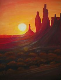 Monument Valley von Christine Huwer