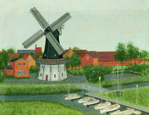 Windmühle zu Emden - Larrelt  von staebe