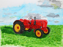 Trecker in der Landwirtschaft - Tractor on farming by ropo13
