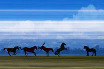 Pferde am Horizont 1 von pahit