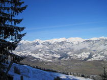 Sonniger Wintertag in den Bergen von Anne Rösner-Langener