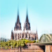 Skyline Köln von Städtecollagen Lehmann