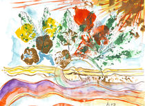 Blumenregen by Bärbel Hinüber