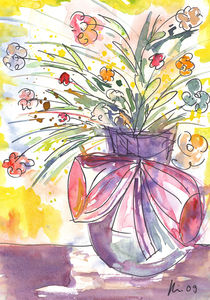 Blumenvase1 by Bärbel Hinüber