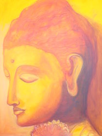 Buddha orange von Marion Gaber