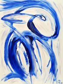 Blue Bird by Margit-Maria Schneider