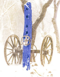  BLUE IDEA® - ancient oak beam by Monika Nelting