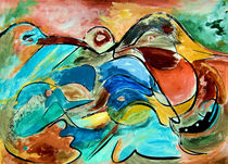 BLUE IDEA® - große Brachvögel 192 von Monika Nelting
