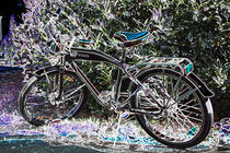 abgestelltes Fahrrad by Robert Peters