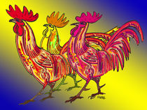 Chicken Clan by Norbert Hergl