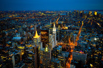 Night at New York by Frank Walker