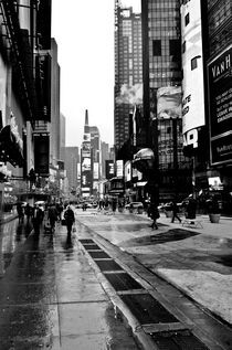 Times Square nach dem Regen von Frank Walker