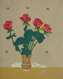 Rote Rosen von Reinhold Klee