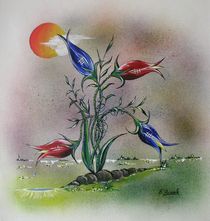 Gierige Blumen by Ernst Burak