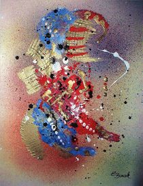 Tanzende Farben von Ernst Burak