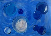 Blue Bubles von Walter Kall