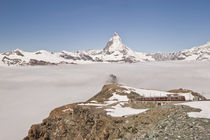 Matterhorn mit Nebelmeer von Christine Amstutz
