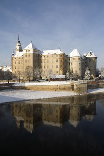 Schloss Hartenfels im Winter by Falko Follert
