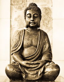Buddha gold by kmfoto