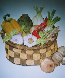 Gemüsekorb von Angelika Wegner