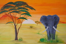 Elefant by Cornelia Migge
