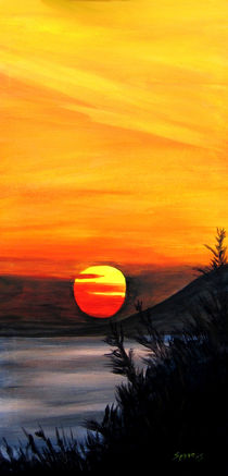 Sonnenuntergang im Cilento von Thomas Spyra