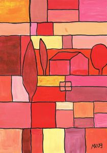 Farbenspiel in Rot by Mischa Kessler