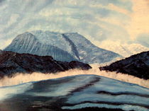 Blaue Berge by Cornelia Greinke