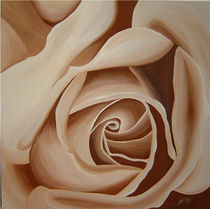 Rose, beige by Daliah Sölkner
