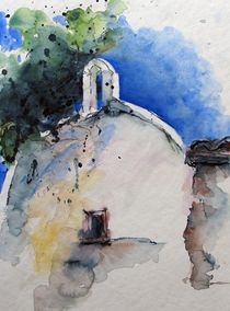 Klosterkirche auf Patmos von philomena