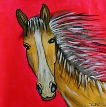 Pferd Kinderbild von Christine Bässler