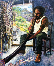 Juan spielt Didgeridoo von ashankit