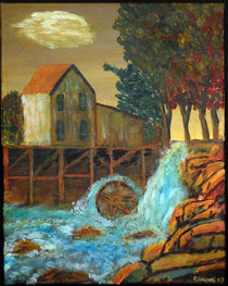 Wassermühle von olaf fahlpahl