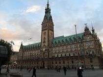 Das Rathaus der Freien und Hansestadt Hamburg von hamburgart