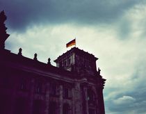 Fahne des deutschen Bundestages by Kirsten Hagedorn