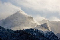 Schneesturm auf der Alpspitze von Andreas Müller