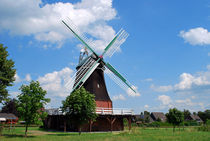Windmühle an der Oste von Eberhard Loebus