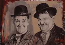 Laurel und Hardy von Melanie Malinowski
