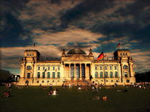 Reichstag in Nachmittgagssonne von editionkatzenstein