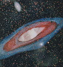 Roter Andromedanebel von Hildegard Fatahtouii