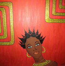 Black Woman Nandi  by kharina plöger