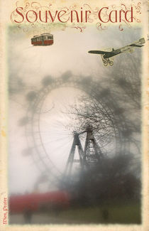 GIANT FERRIS WHEEL SOUVENIR CARD by photofiction