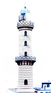Alter Leuchtturm by Angelika Bentin